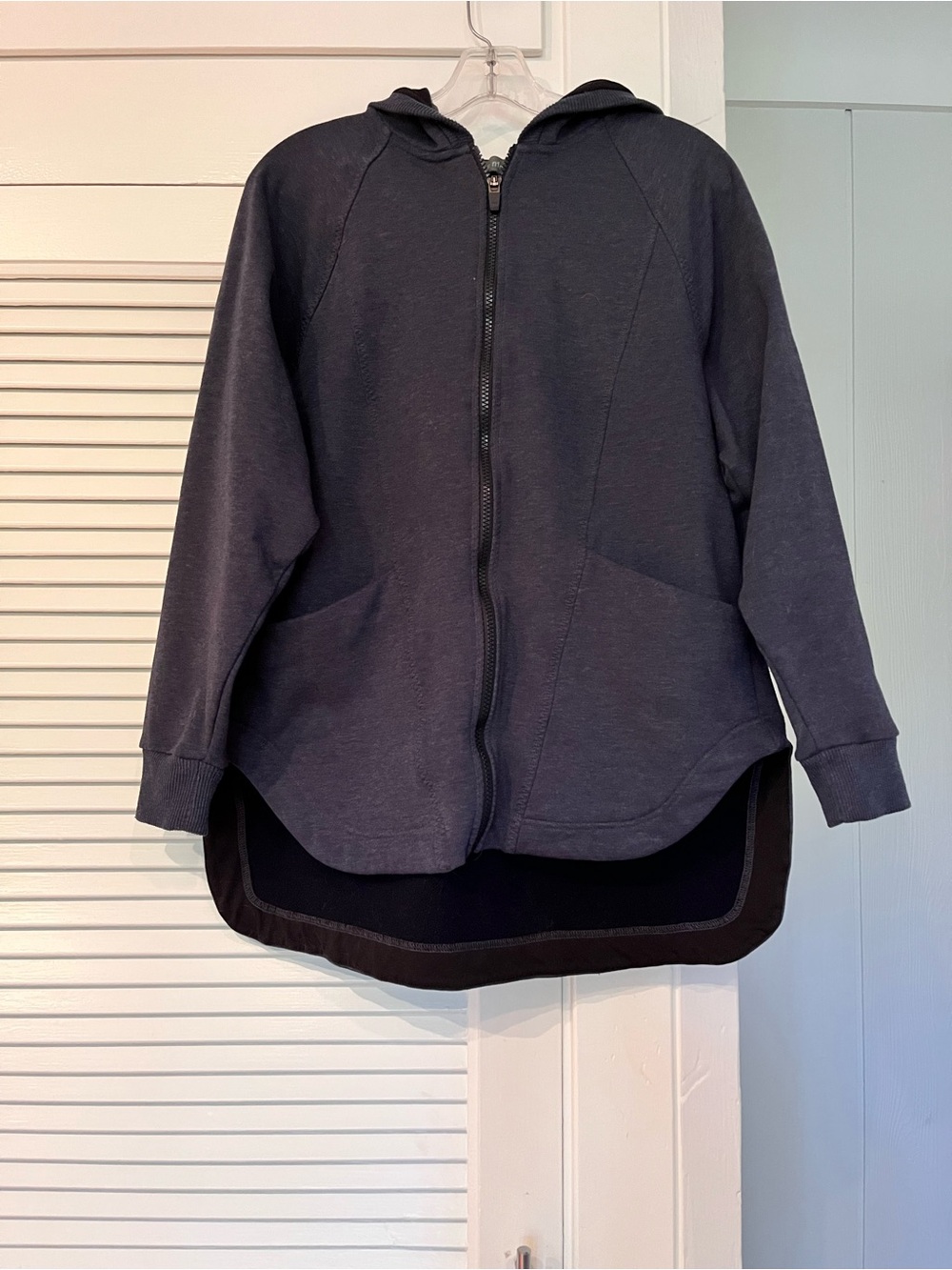 Title Nine Navy Zip Hoodie Jacket
